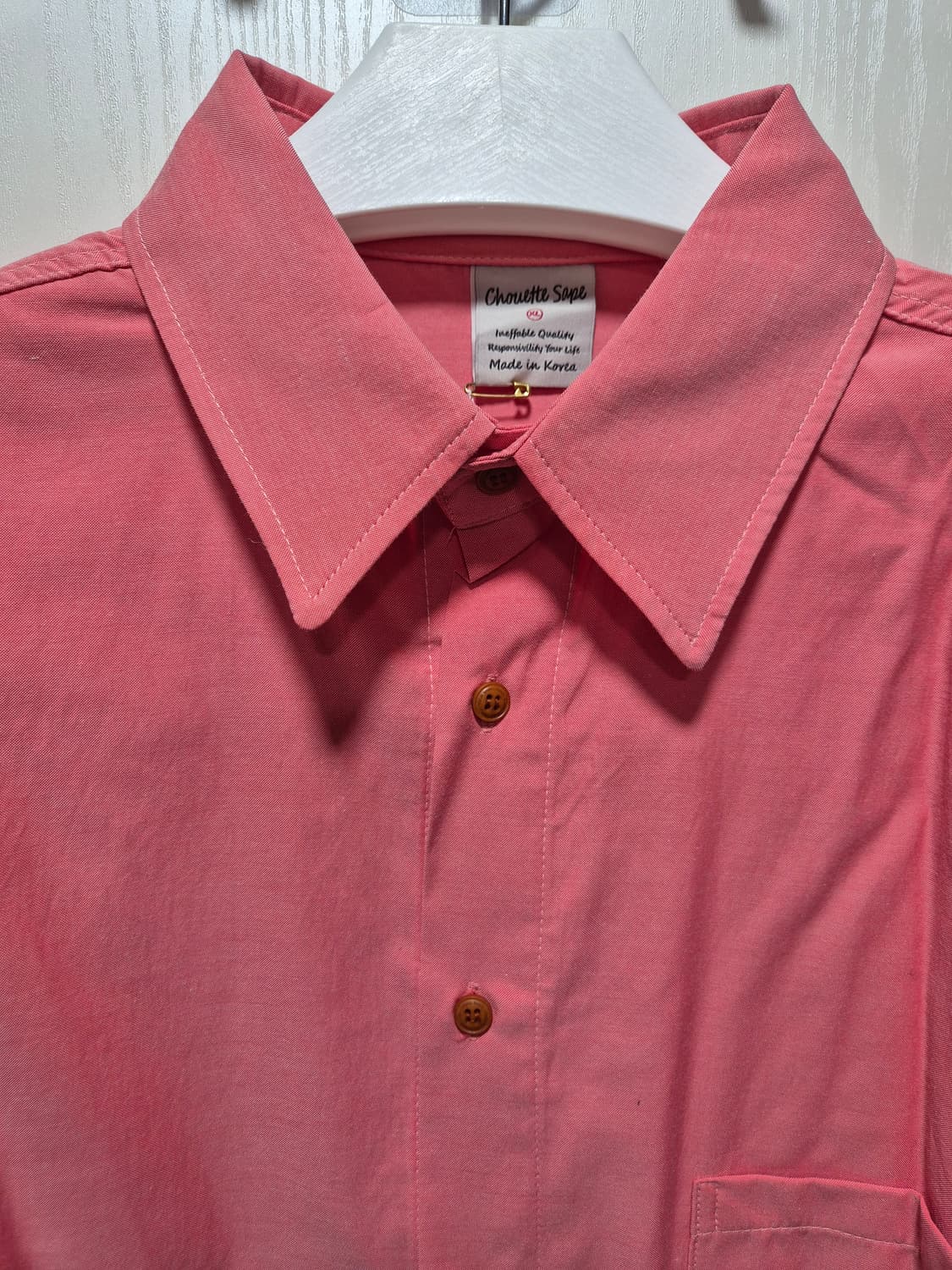 (세일)(새상품)Charotte 셔츠 핑크 상품이미지2