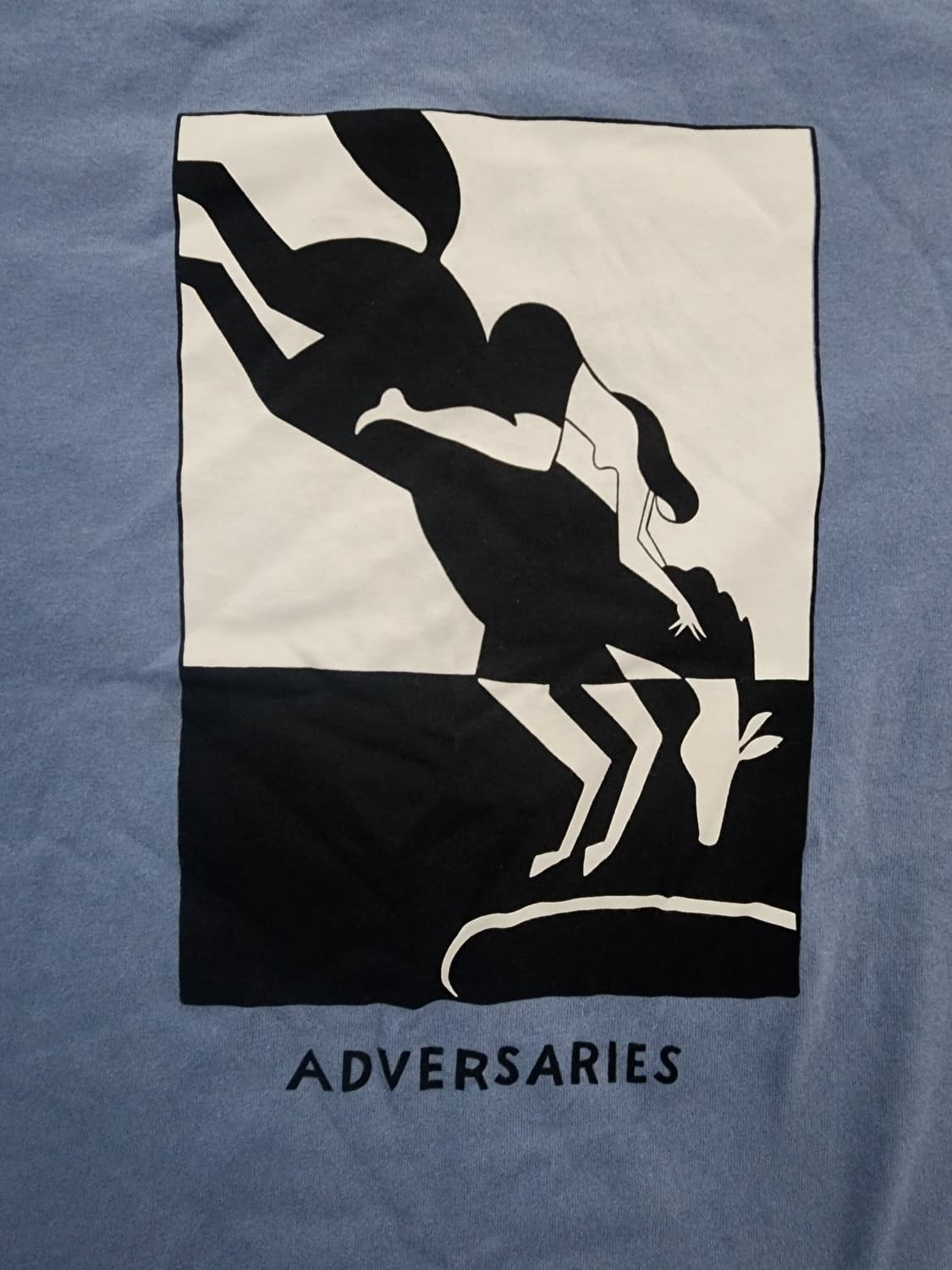 Parra (파라) 듀오톤 스카이블루 티셔츠 XXL 상품이미지6