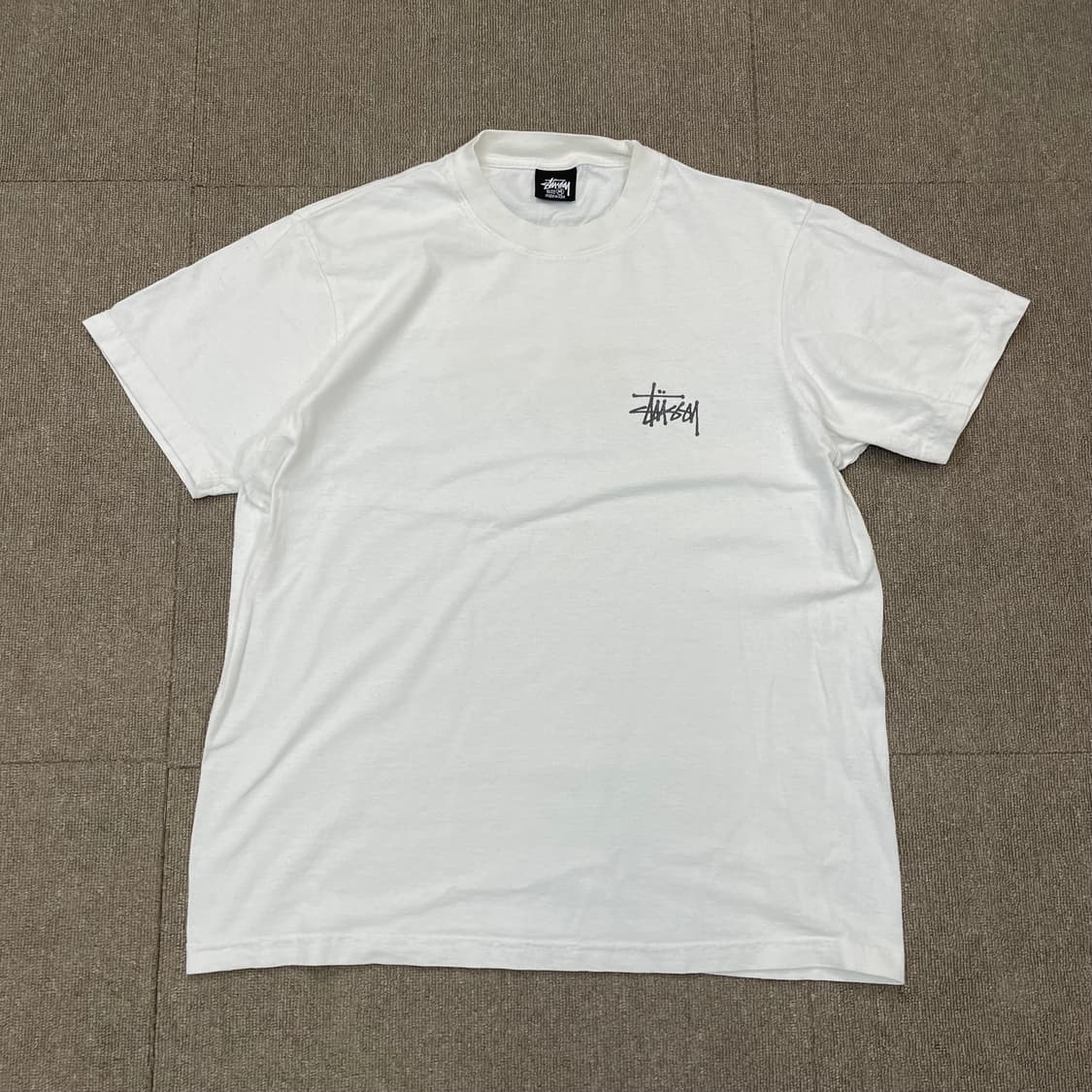 stussy made in usa 스투시 스펠아웃 티셔츠 m 상품이미지2