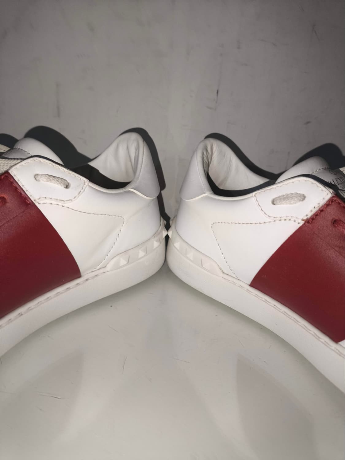 39.5 265mm 발렌티노 히든 오픈 락스터드 스니커즈 상품이미지7