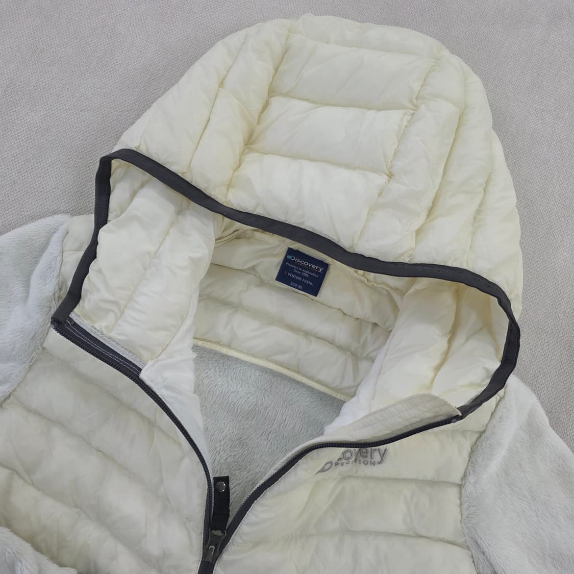 90 디스커버리 후리스 패딩 점퍼 0225J 상품이미지2