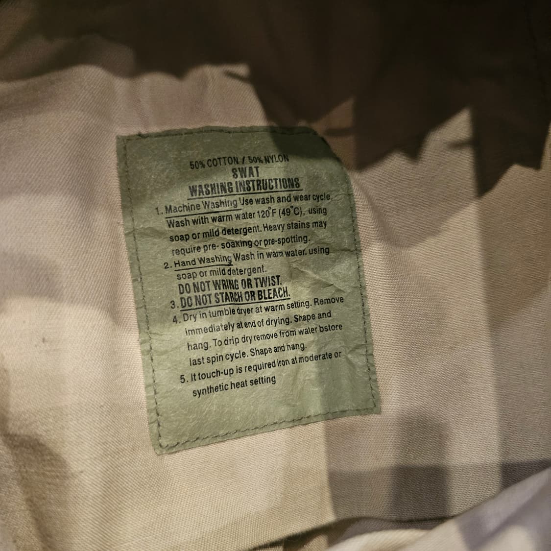 L/r미군 데저트카모 코튼 팬츠 s급 상품이미지5