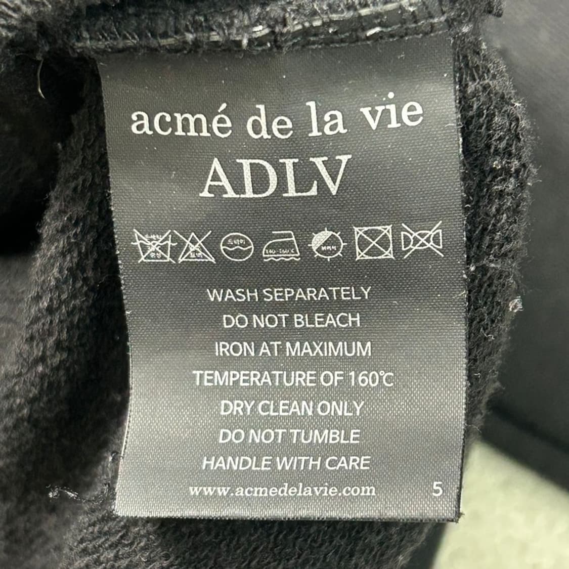 아크메드라비 베이비 페이스 후디 블랙 도넛 1R 1 상품이미지6