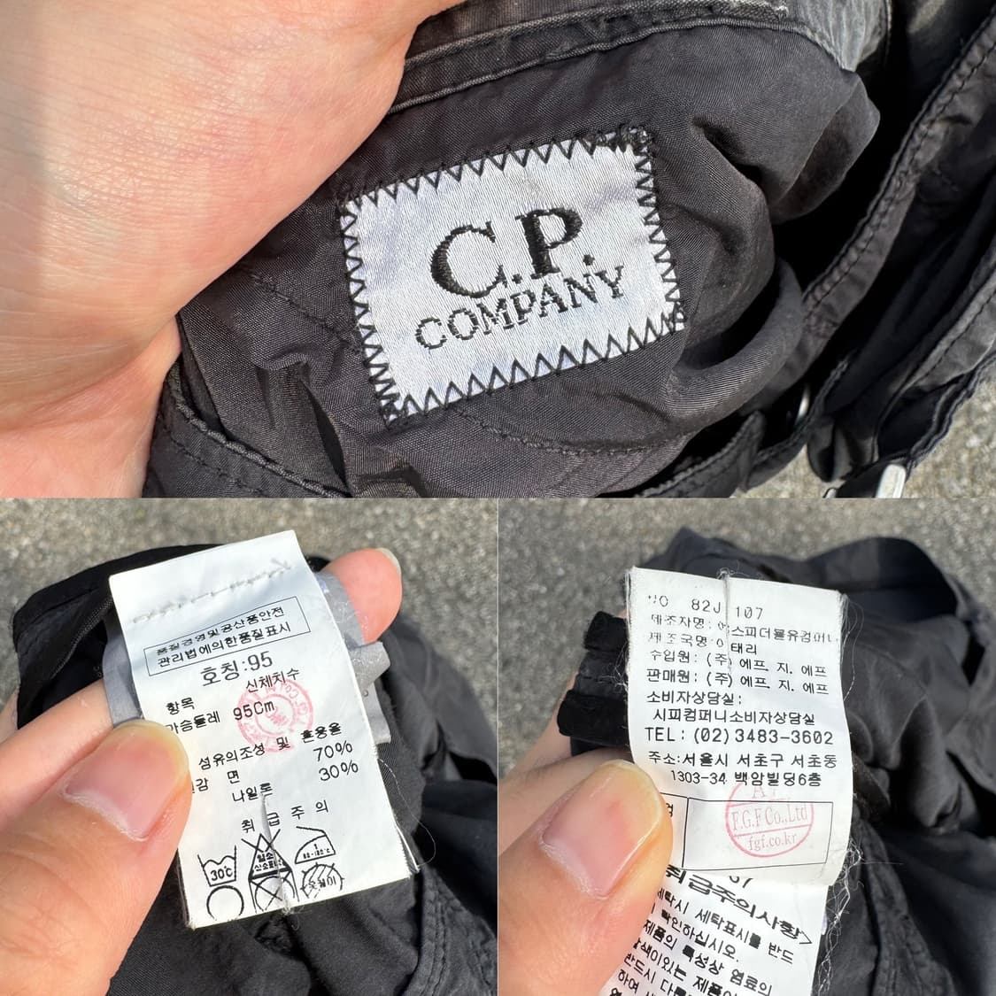 CP컴퍼니 포켓 고글 후디 블레이저 자켓 상품이미지10