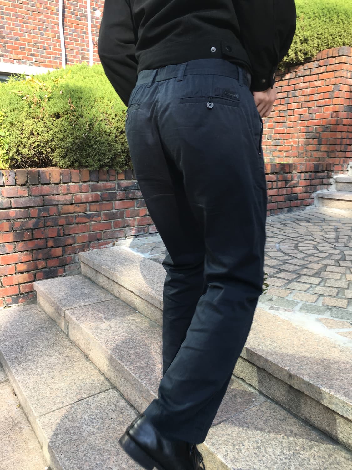 프라다 불가리아 탭 클래식 핏 스트레이트 트라우저 상품이미지2