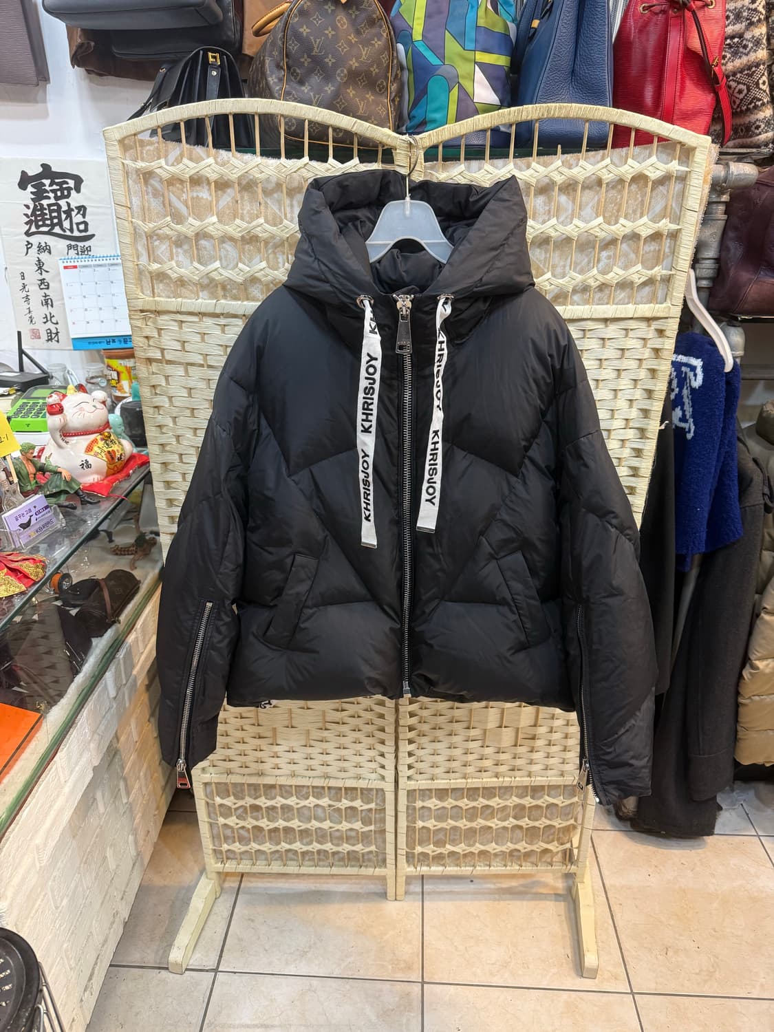 66 정품 크리스조이 숏패딩 팝니다 상품이미지1