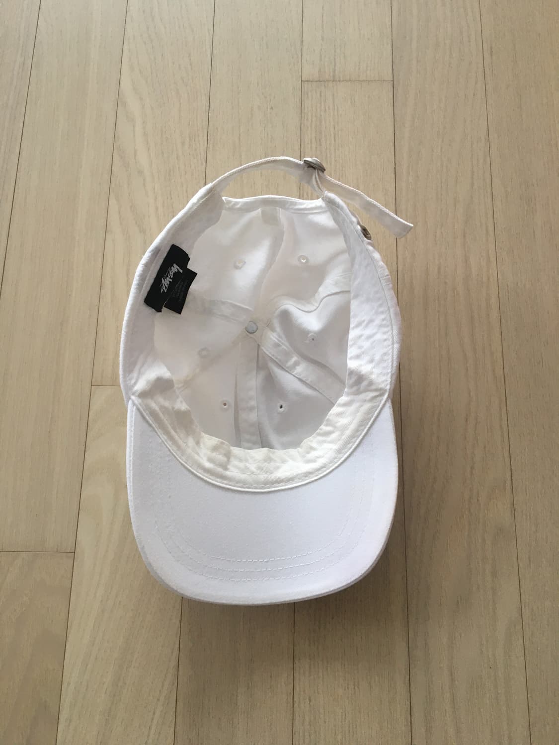 스투시 빈티지 화이트 캡 상품이미지2