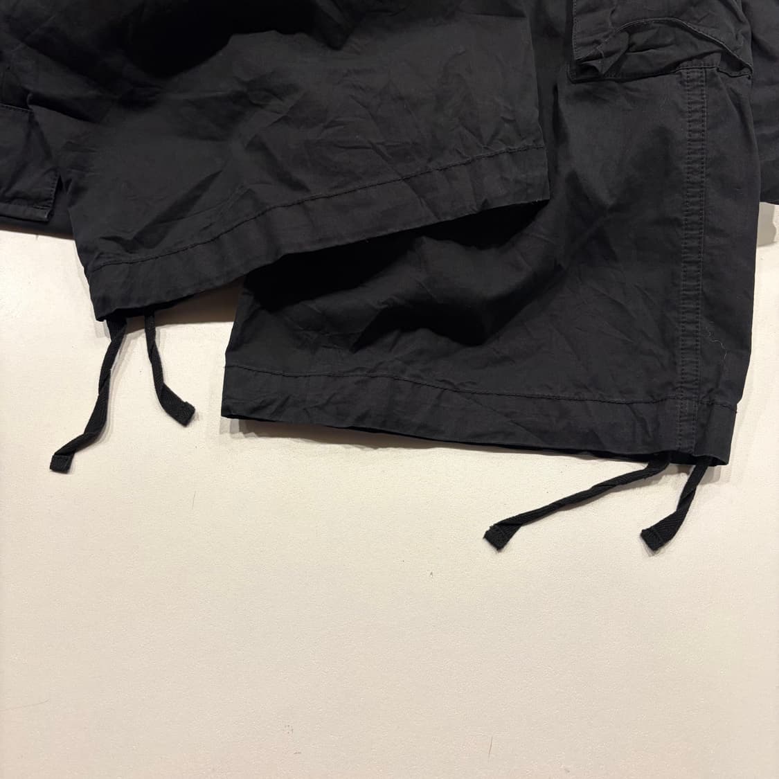 [L] 브라운브레스 블랙 카고 반바지 포켓 지퍼 디테일 B845 상품이미지7