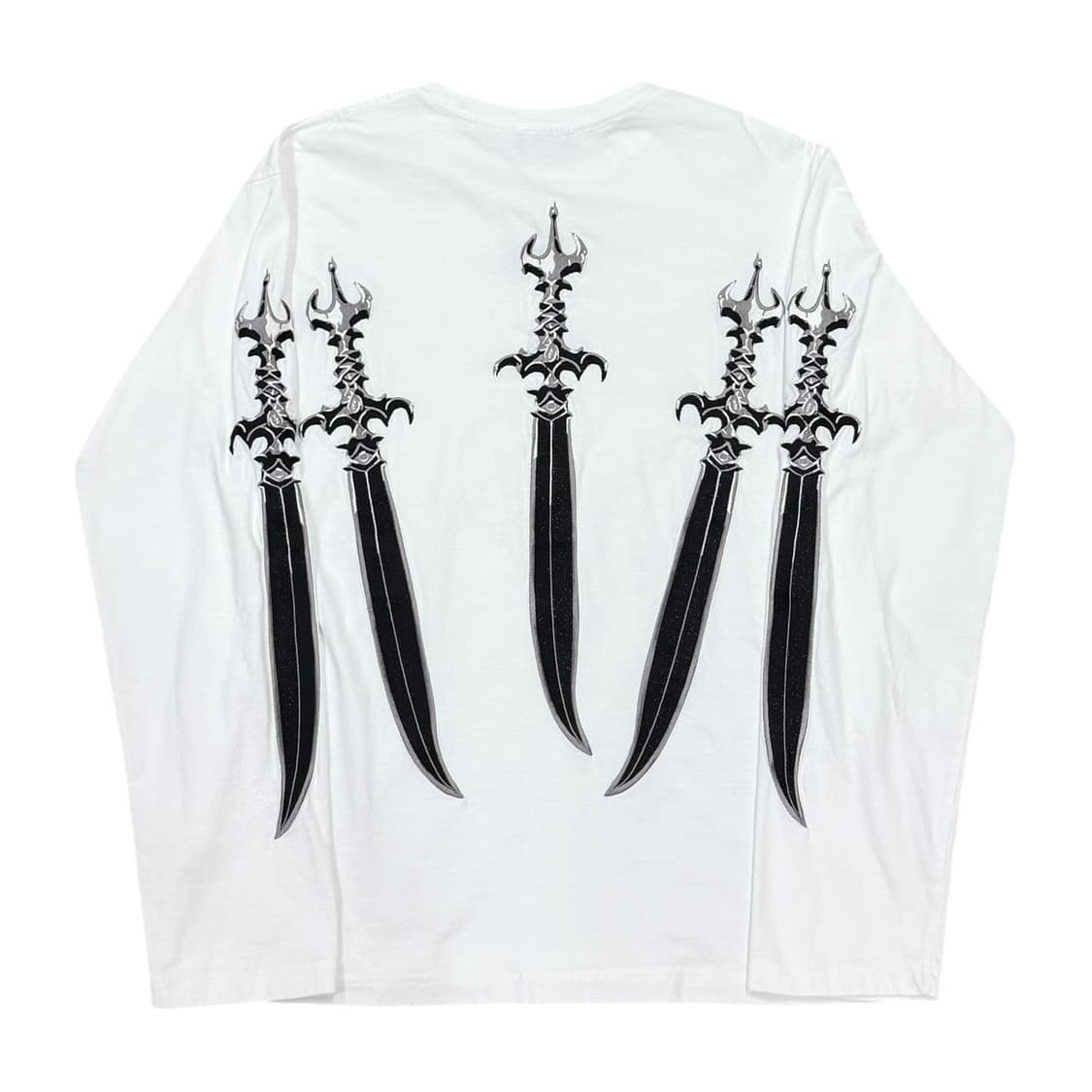 떠그클럽 아랍 소드 롱슬리브 긴팔티 화이트 4 상품이미지2