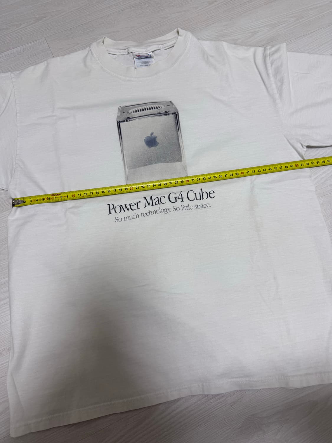 00애플 g4 cube 프로모 티셔츠 상품이미지5