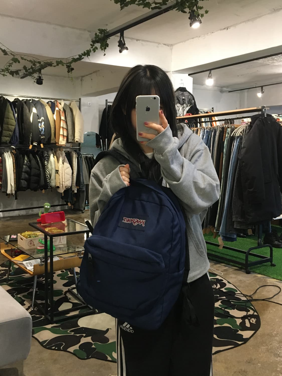 잔스포츠 백팩 네이비 상품이미지4