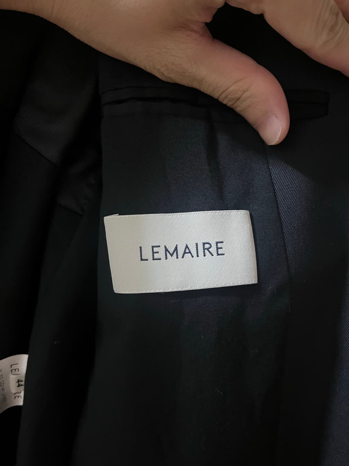 르메르 체스터필드 코트 블랙 44사이즈 팝니다 상품이미지10