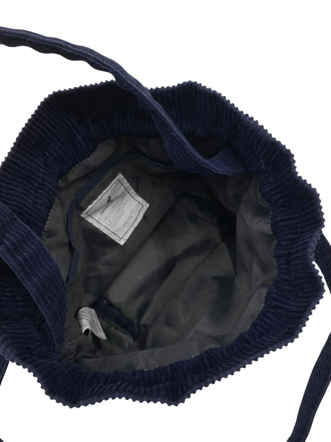 캉골 코듀로이 버킷백 네이비 크로스백 상품이미지3