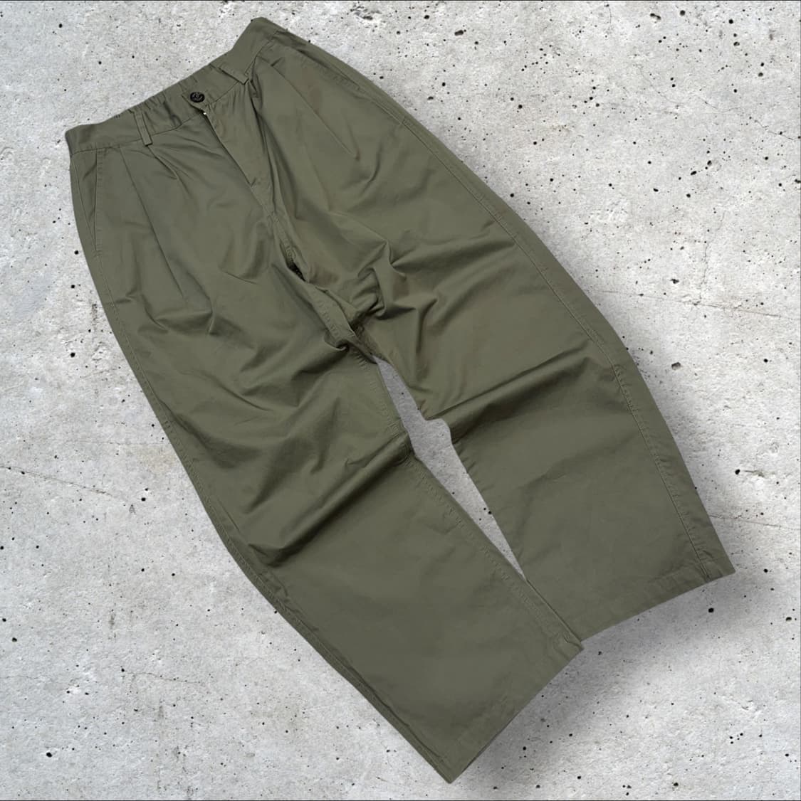 [1] 해브해드 카키 플리츠 와이드 팬츠 C892 상품이미지1