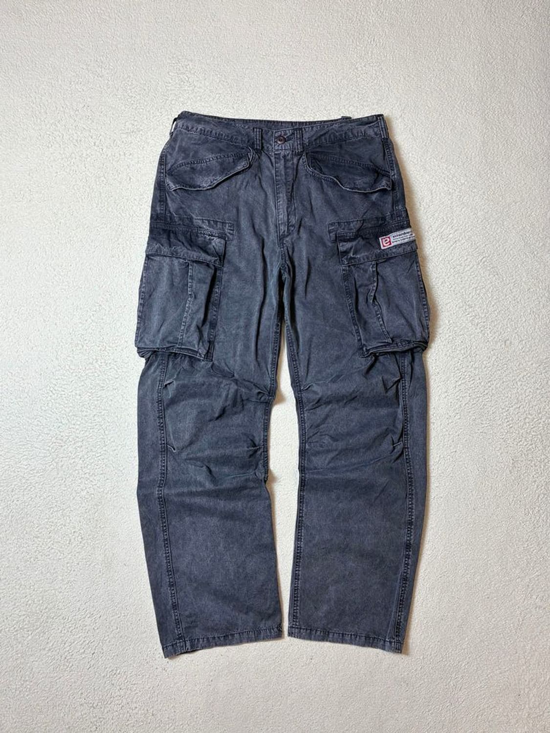 엑스트라오디너리 빈티지 가공 워시드 카고 팬츠 바지 PN7589 상품이미지1