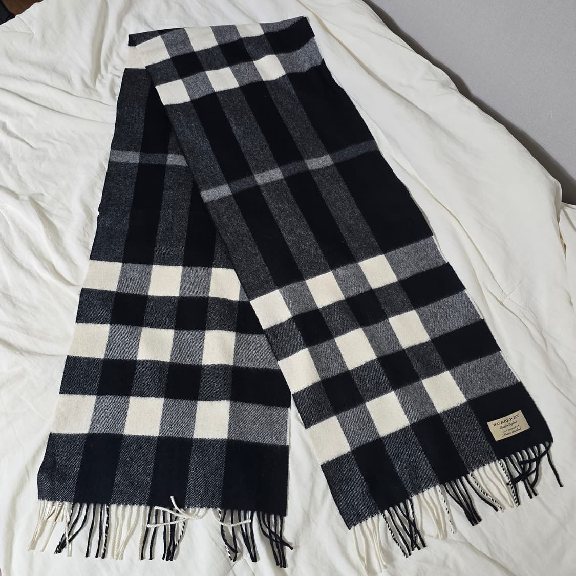 정품 버버리 캐시미어 머플러 목도리 상품이미지3