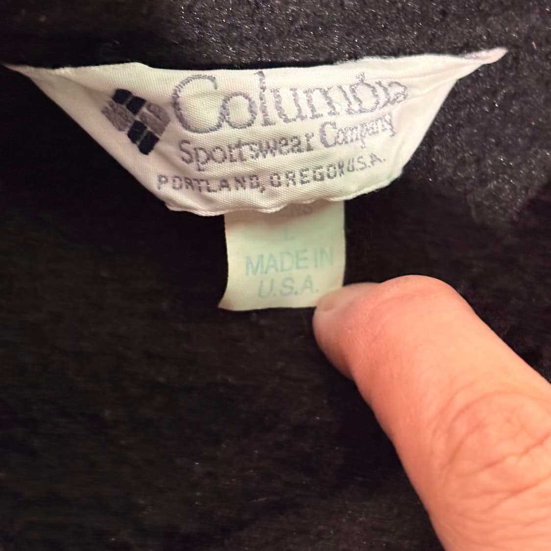 90s USA 🇺🇸 콜롬비아 플리스 신칠라 스냅티 후리스 자켓 상품이미지3