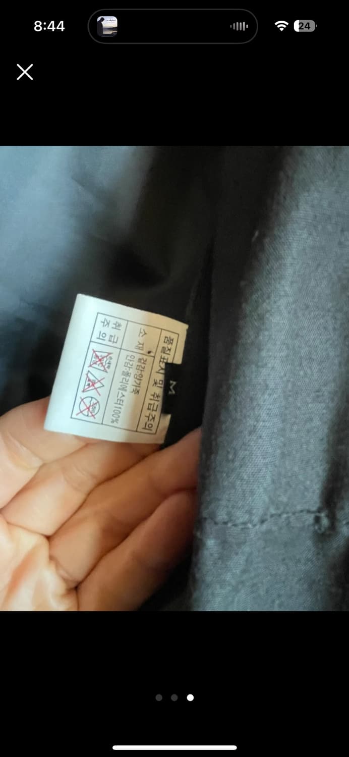 릭오웬스 가죽 봄버 상품이미지3