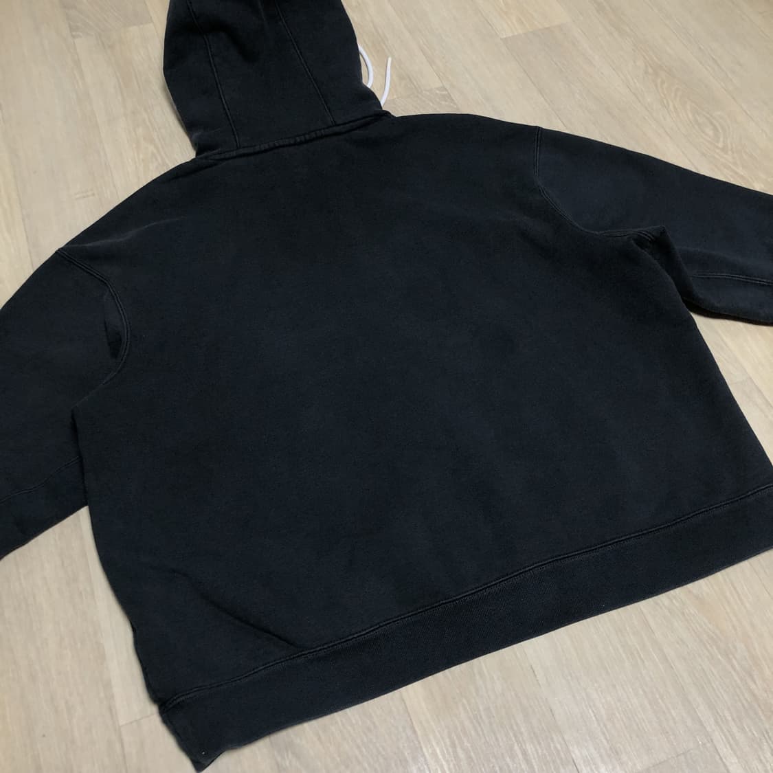 (오버핏 M) 나이키 NIKE JDI 헤비웨이트 오버사이즈 후드티 블랙 상품이미지7