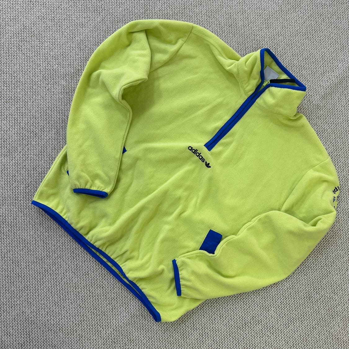 S 아디다스 어드벤처 하프집 플리스 0410D 상품이미지1