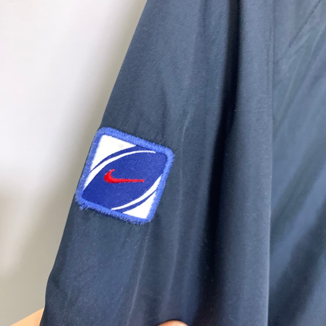 나이키 오버사이즈 빈티지 바람막이 네이비 루즈핏 남녀공용 상품이미지9