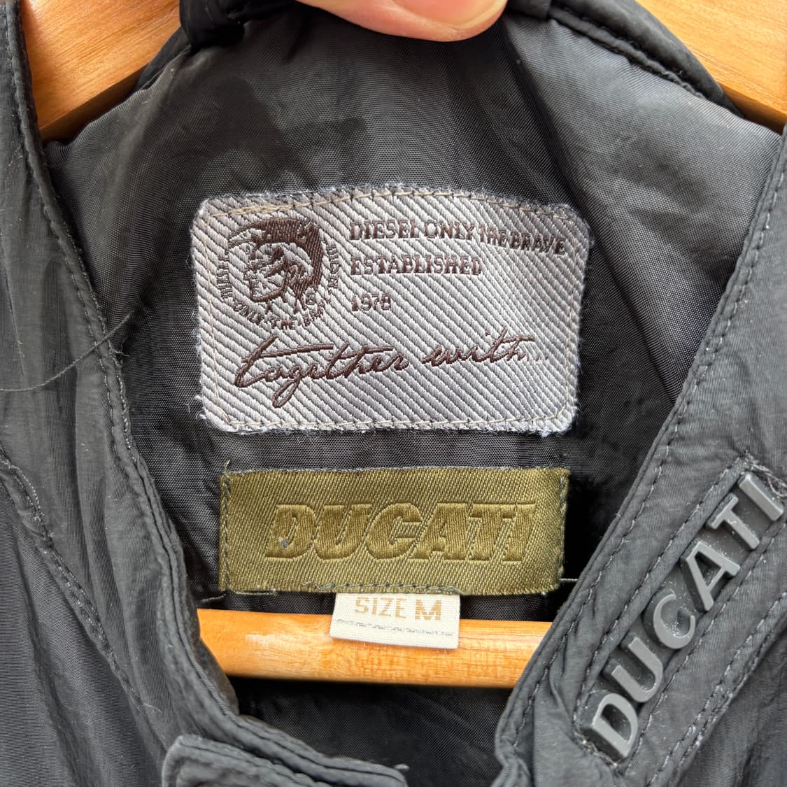 Diesel x Ducati 디젤 x 두카티 라이더 자켓 상품이미지3