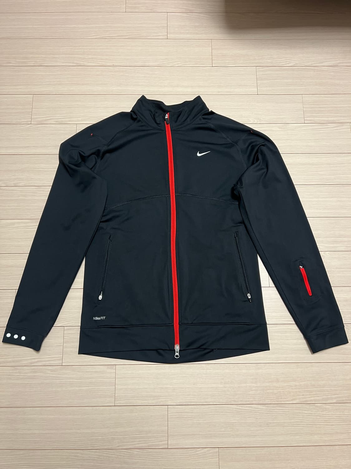 나이키 Nike FIT 집업 자켓 블랙 / L 상품이미지1