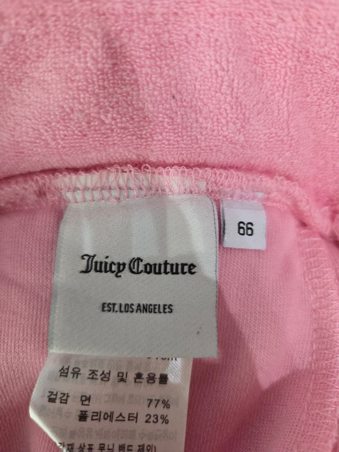 Juicy Couture(쥬시꾸뛰르) 테리 와이드 숏 팬츠 상품이미지6
