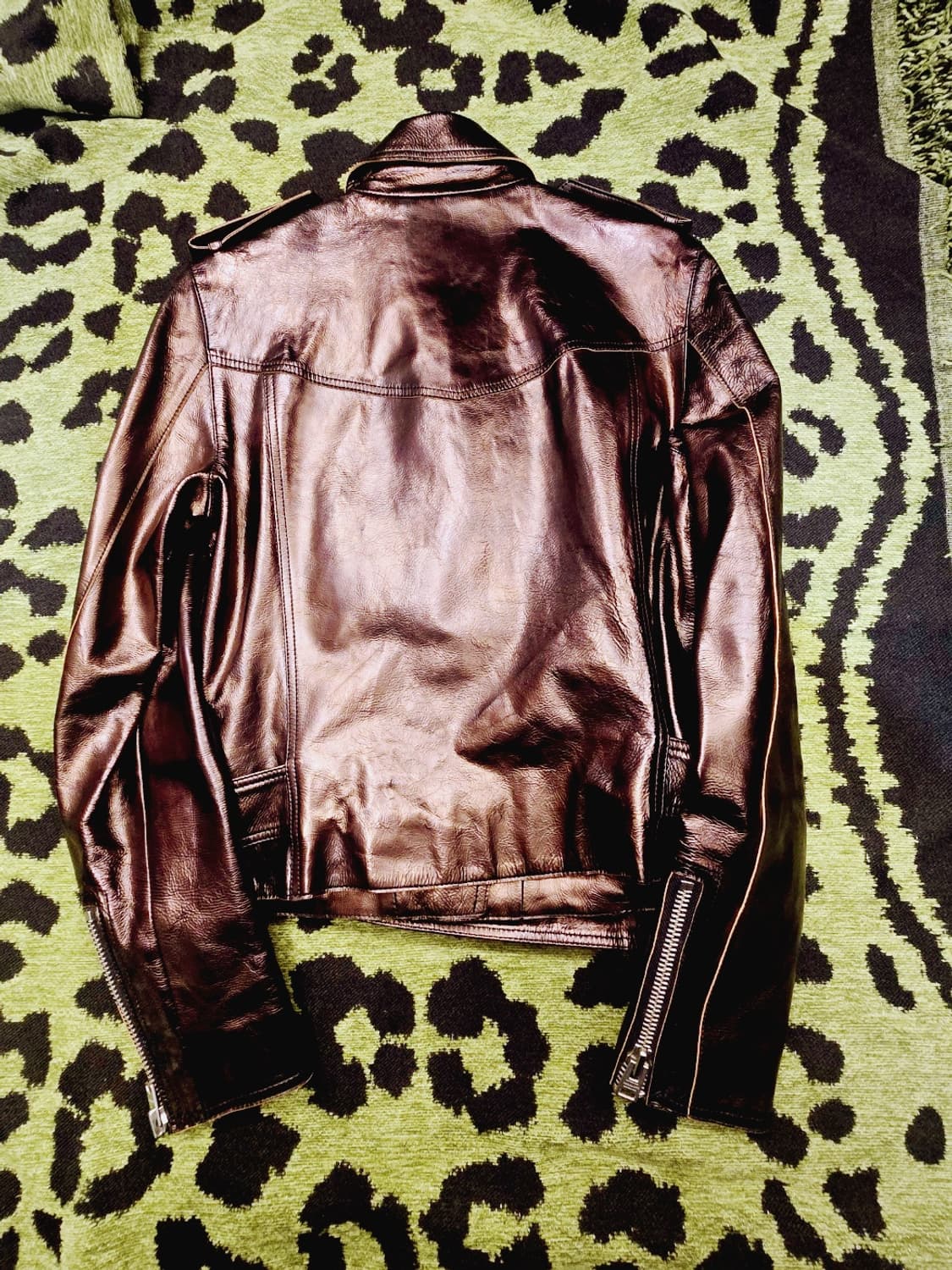 올세인츠(AllSaints) 릭비(Rigby) 페이톤 양가죽 레더재킷 상품이미지7