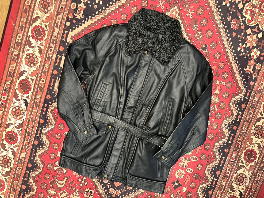 ( 2XL) 가죽자켓 가죽롱자켓 가죽코트 가죽카코트 가죽하프자켓 상품이미지1