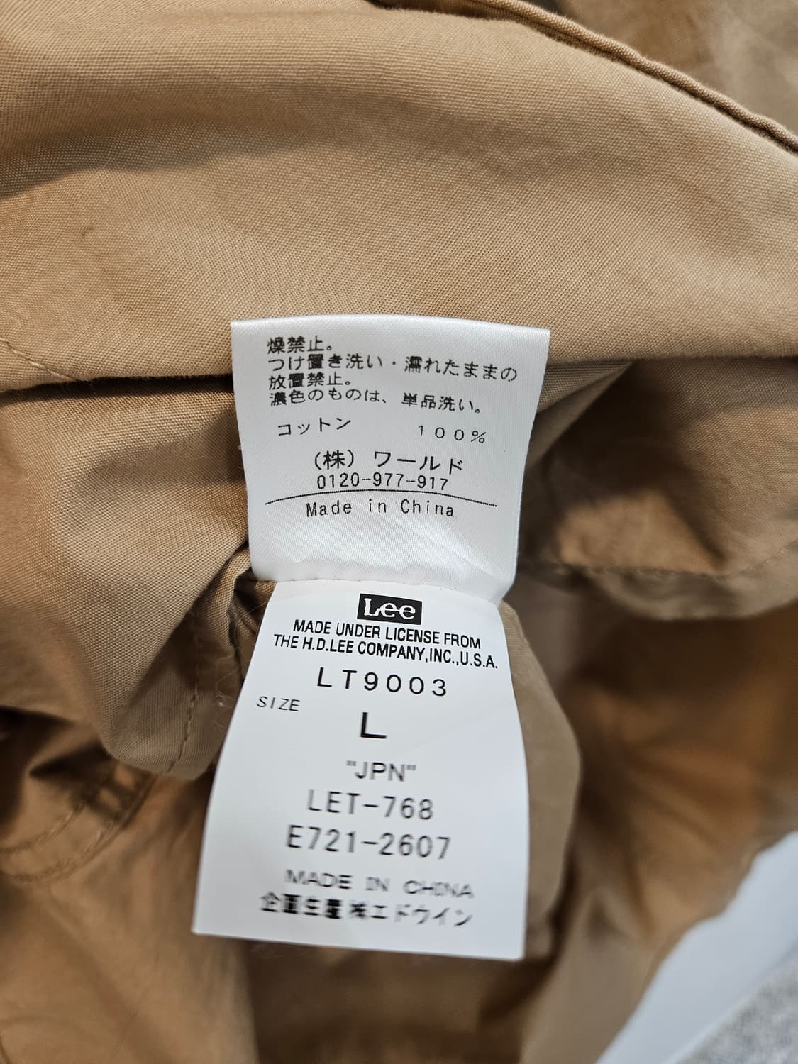 LEE 커버올 후드 셔츠 원피스 상품이미지8