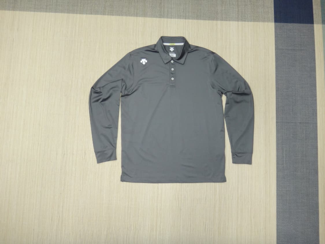 (XL) DESCENTE 데상트 남성 카라 긴팔 티셔츠 상품이미지1