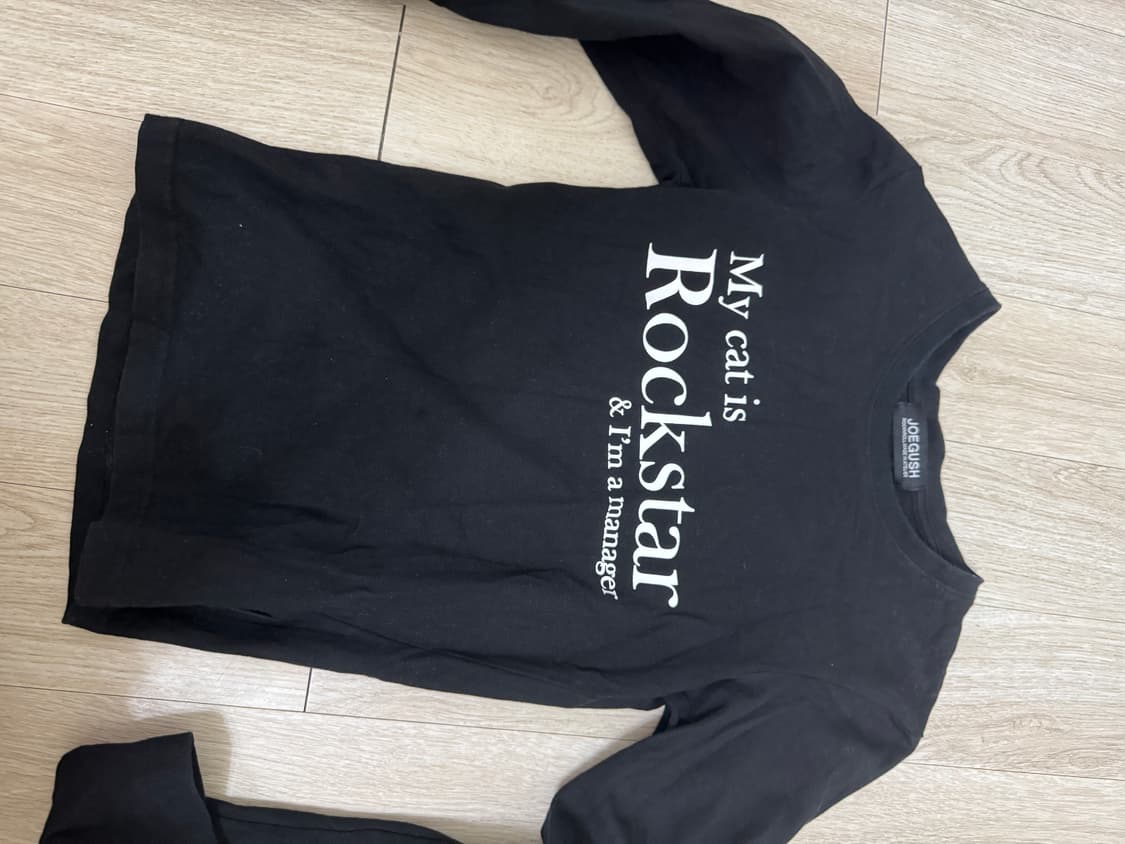 My cat is a rockstar 긴팔 티 상품이미지3