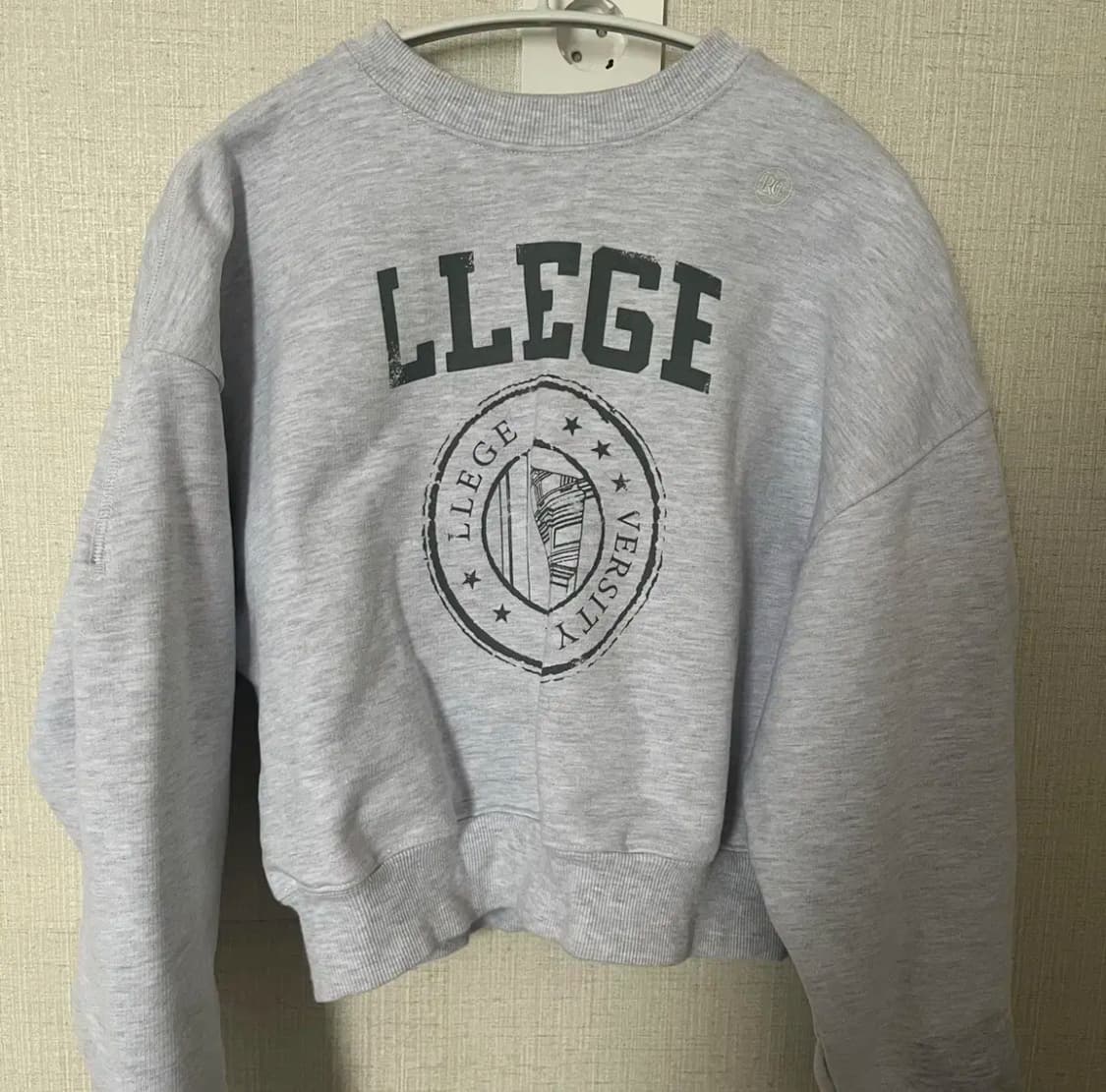 Recto 렉토 맨투맨 멜란지그레이 상품이미지1