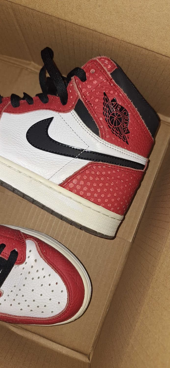 [정품] [275] 조던1 시카고 스파이더맨 오리진스토리 상품이미지2