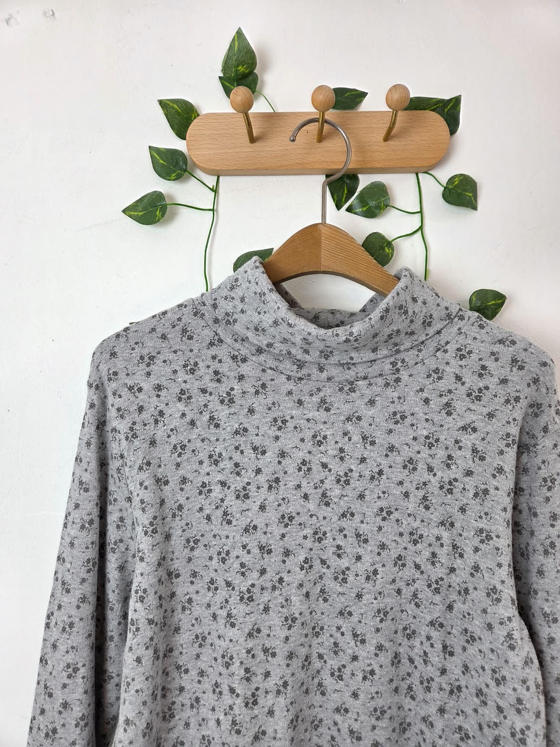 잔꽃 목폴라 슬리브 상품이미지2