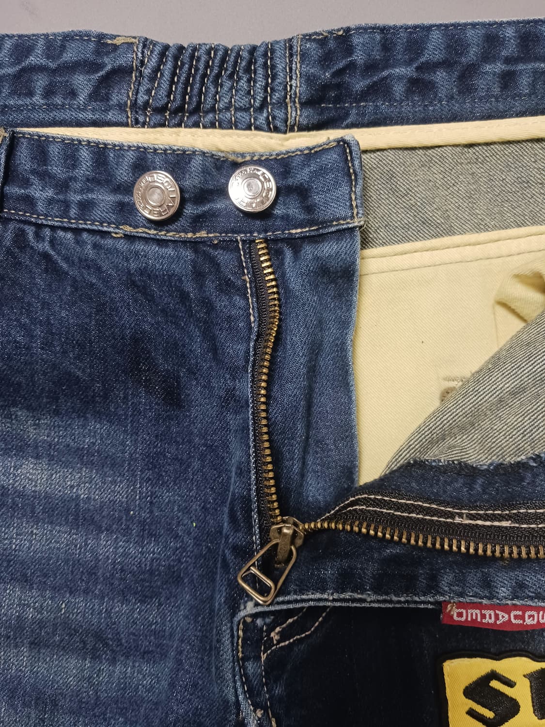 [36] 디스퀘어드2 자수패치 바이커진 청바지 상품이미지6