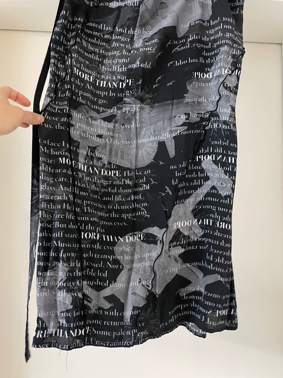 MORE THAN DOPE 랩스커트 상품이미지4