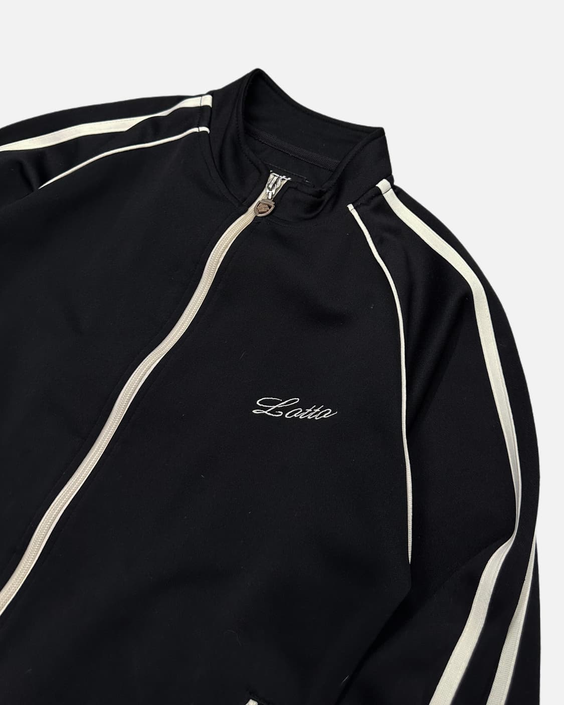 stripe logo black jersey 상품이미지2