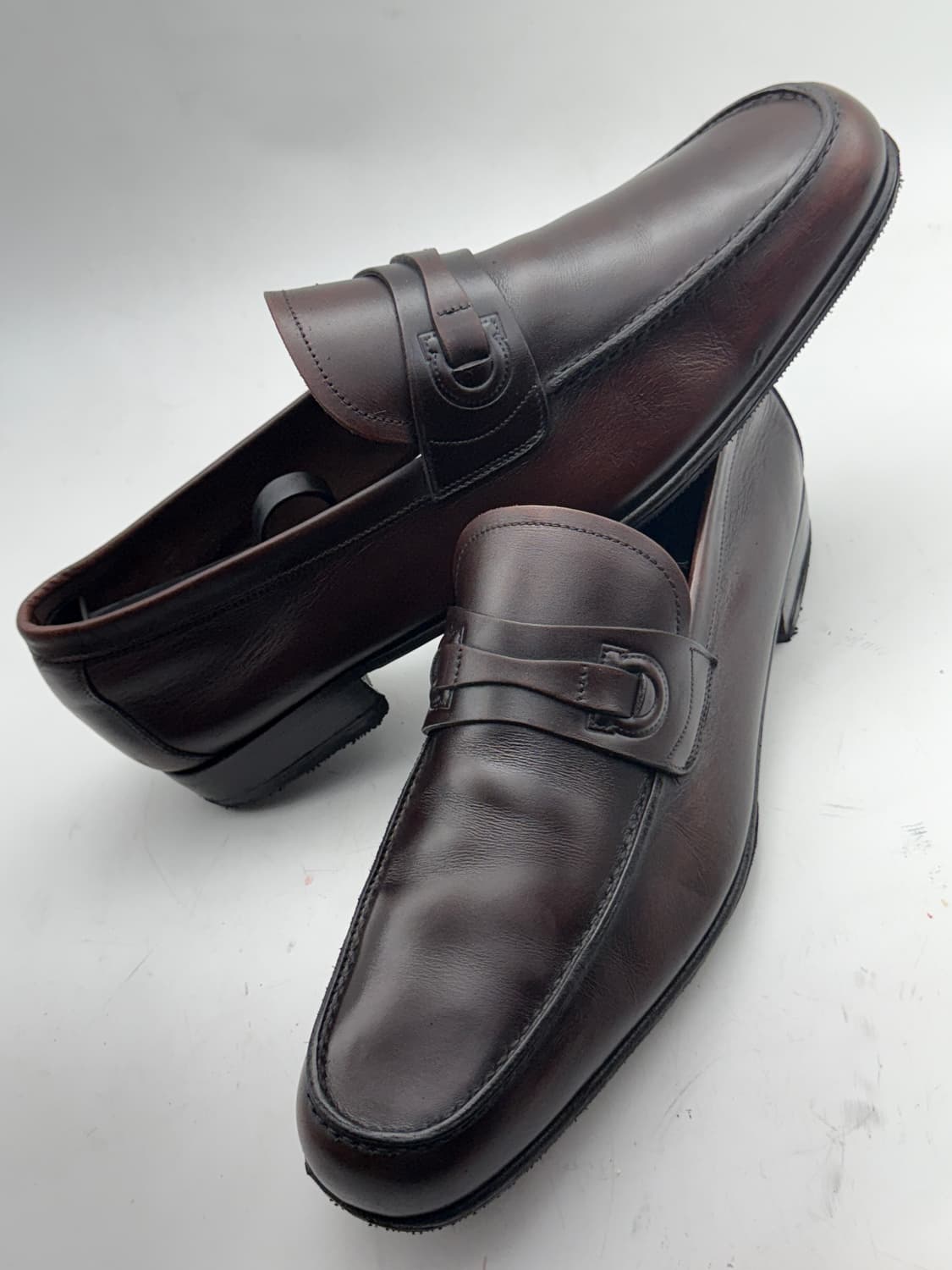 정품)페라가모구두275 상품이미지4