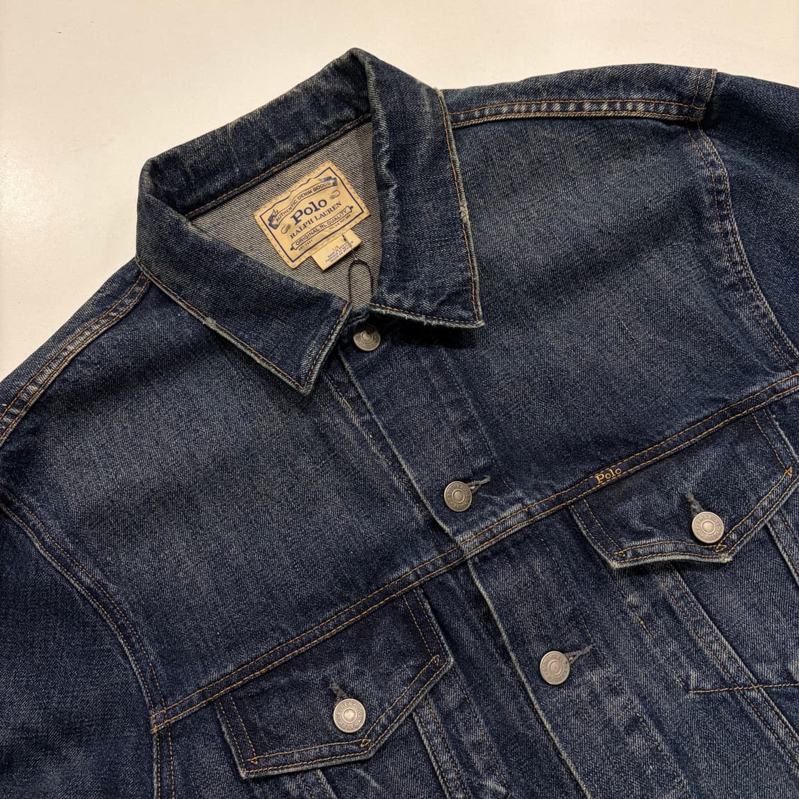 [L] 폴로 랄프로렌 아이콘 데님 트러커 자켓 B572 상품이미지3