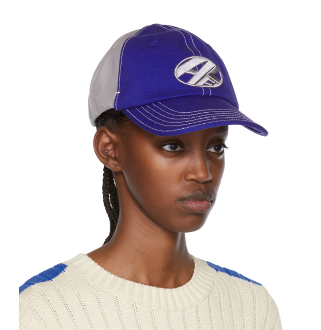 A2 새제품) 아더에러 디스토트 캡 블루 볼캡 모자 남자 여자 공용 상품이미지2