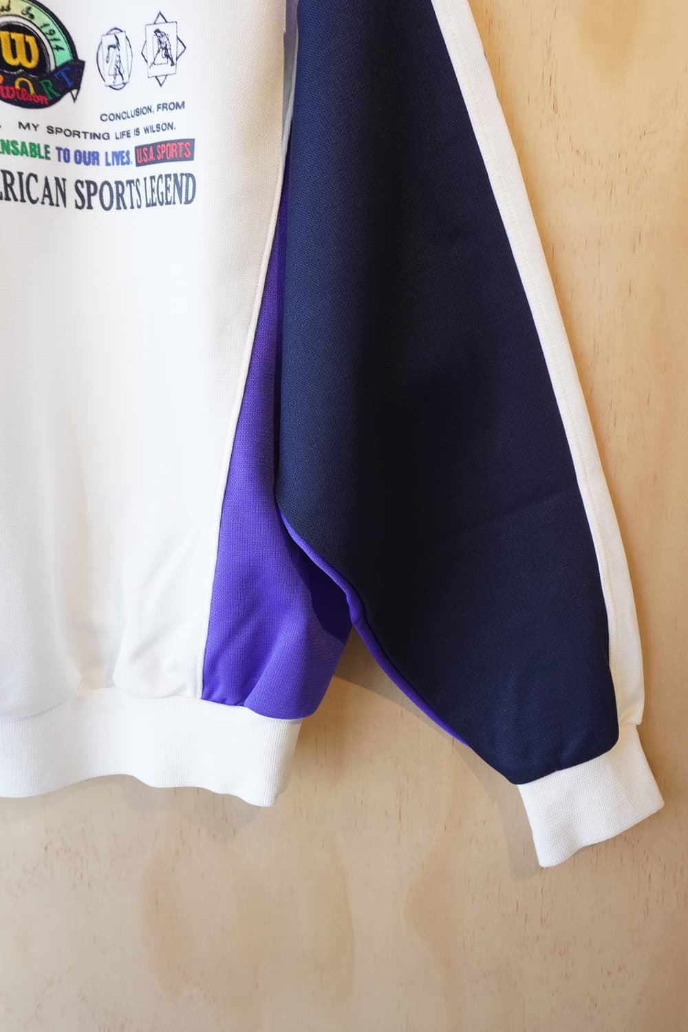 90s 윌슨 made in U.S.A 트랙자켓 상품이미지9