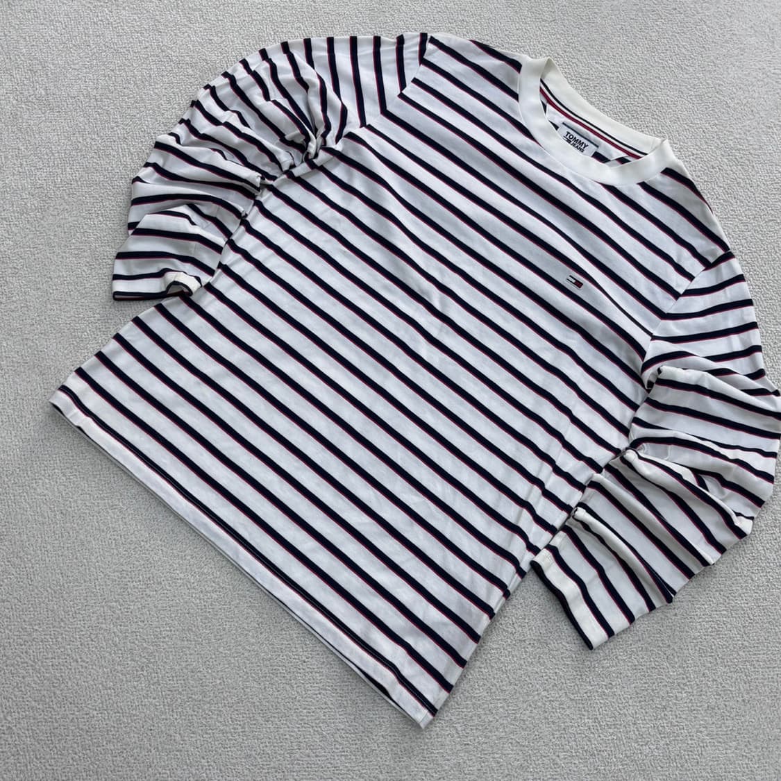 L 타미진스 스트라이프 긴팔 티셔츠 0331E 상품이미지1