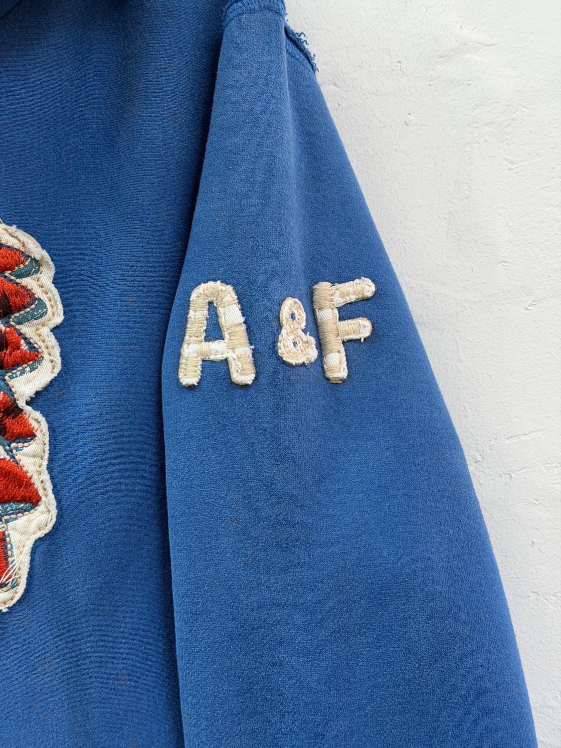 Abercrombie&Fitch 아베크롬비 인디언 자수패치 후드 S 상품이미지4