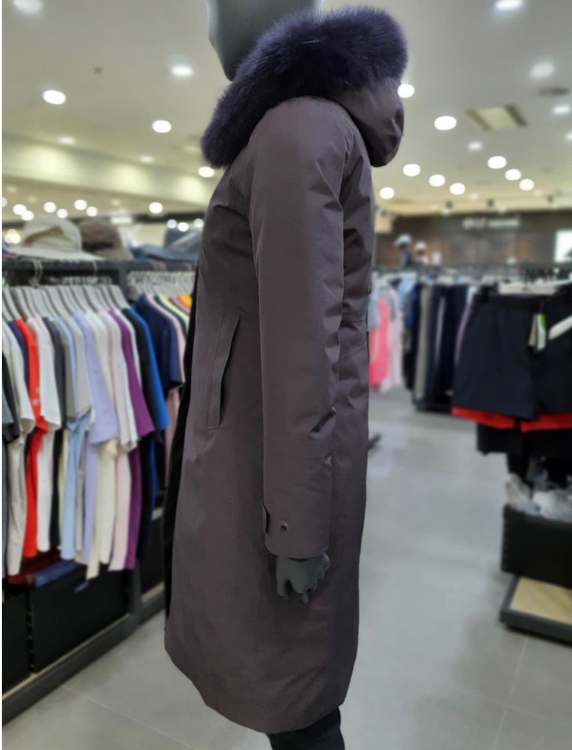 네파 여성 아르테 고어텍스 다운 롱패딩 자켓 패딩 롱다운 폭스털 100  상품이미지6