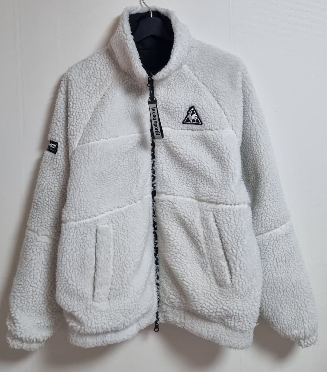 S ) 르꼬끄 리버시블 (후리스,바람막이) 점퍼 상품이미지1