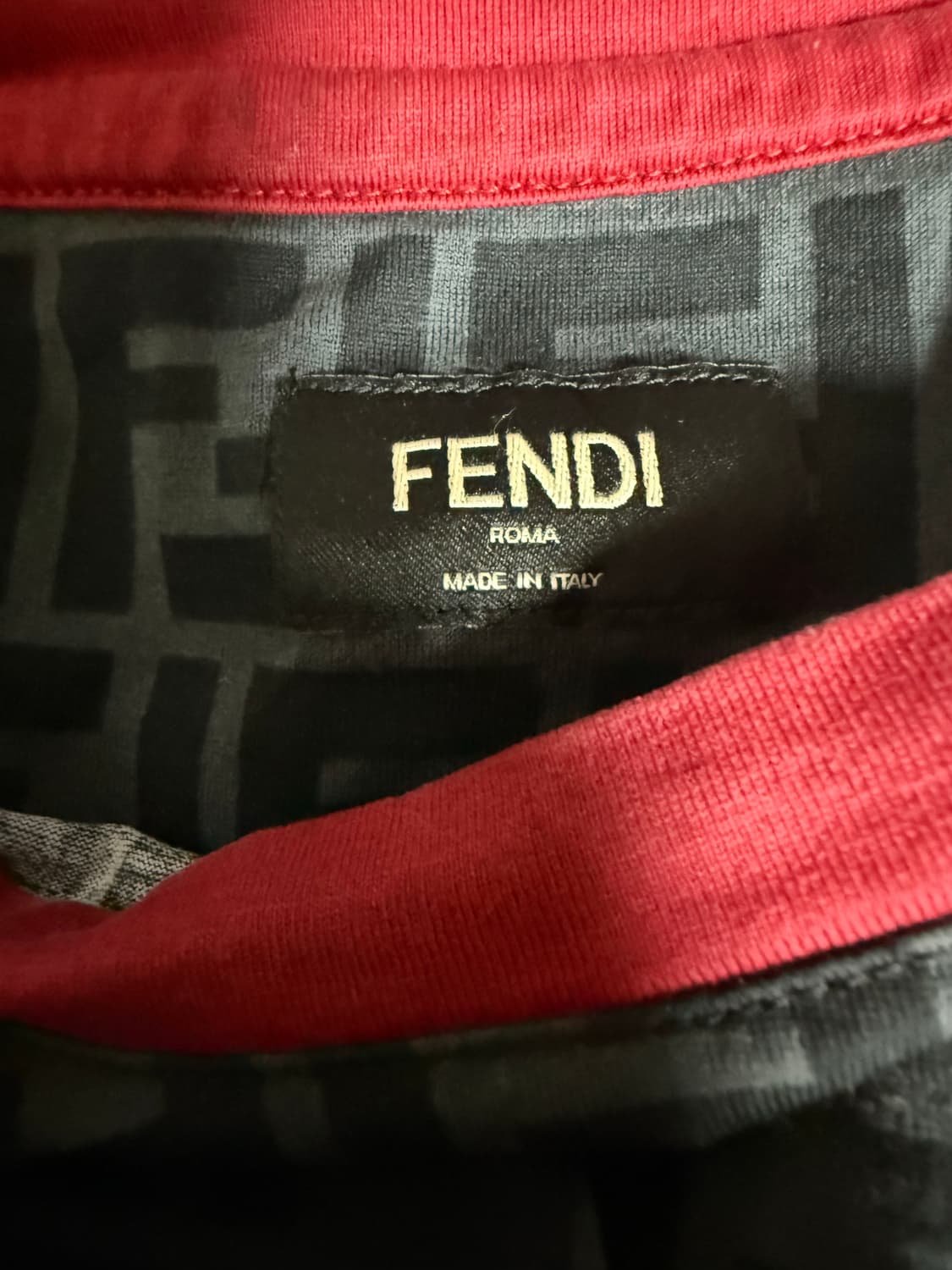 펜디 FF 코튼 반팔 티셔츠 상품이미지3