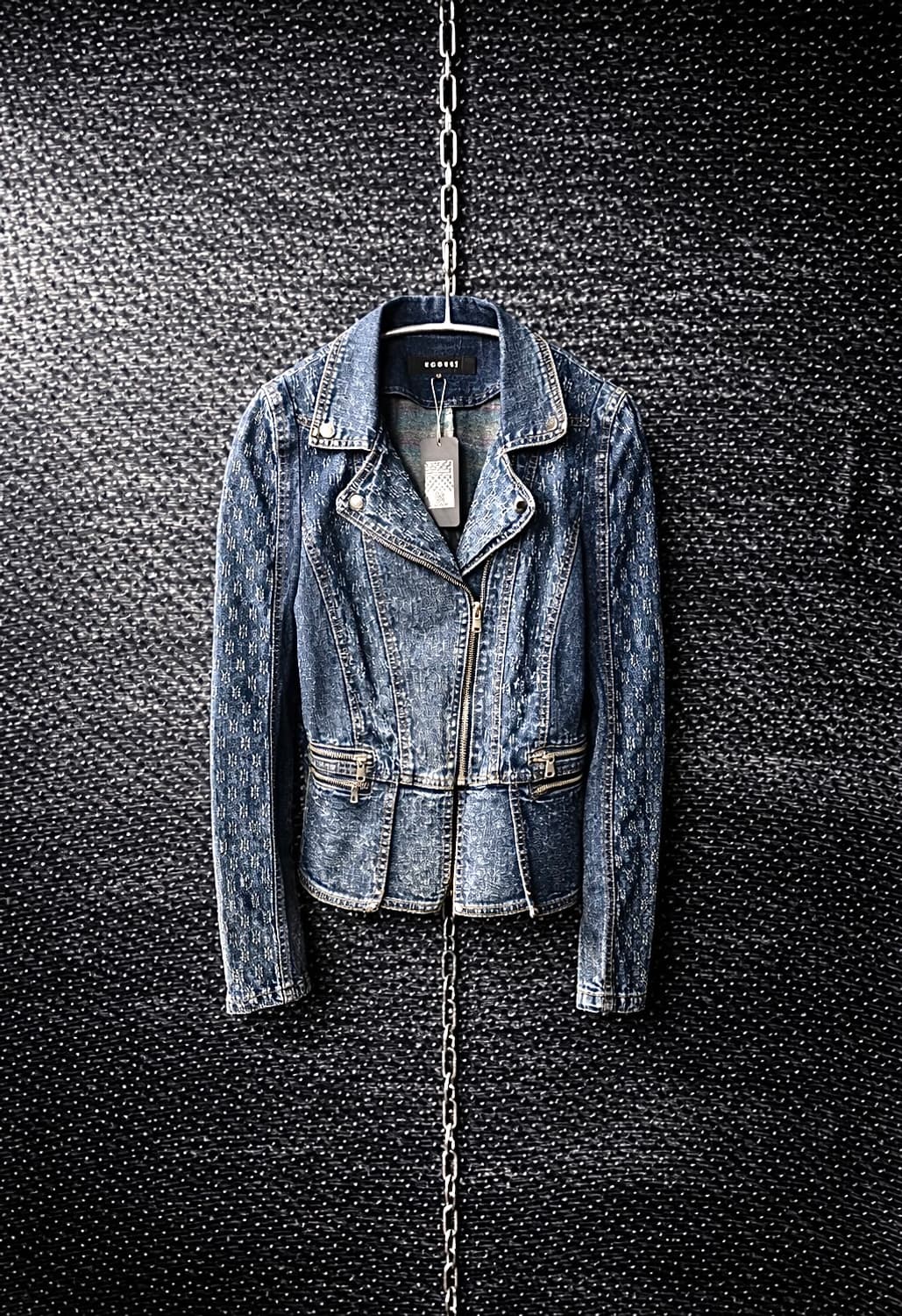 Egoist 데미지 데님자켓 상품이미지1