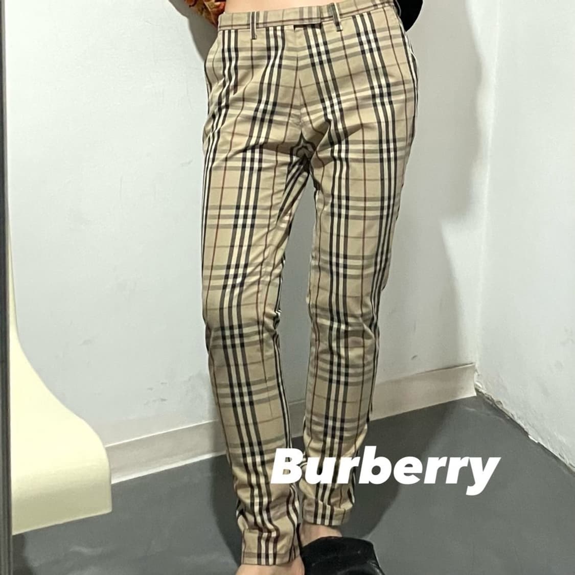 버버리 노바체크 팬츠 상품이미지1